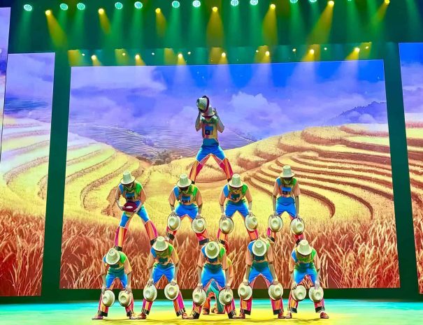 Chaoyang Theatre acrobatics show with thousand-year heritage